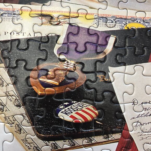 Kodacolor RoseArt 750 Piece Decades Puzzle 1940's  Theme Complete - Picture 5 of 6